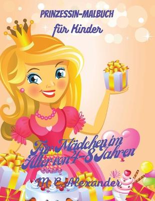 Book cover for Prinzessinnen-Malbuch für Kinder