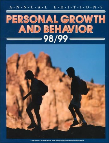 Book cover for 1998 1999 Personal Growth and Behavior Annual