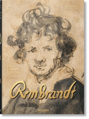 Book cover for Rembrandt. Todos los dibujos y grabados