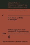 Book cover for Einführungskursus in die dynamische Programmierung