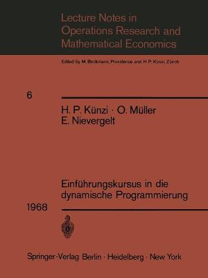 Book cover for Einführungskursus in die dynamische Programmierung