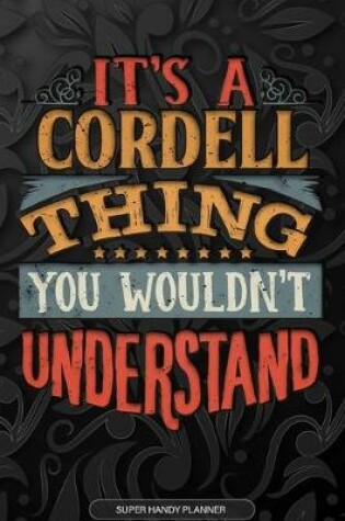 Cover of It's A Cordell Thing You Wouldn't Understand