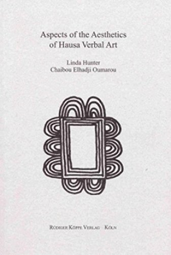 Book cover for Aspects of the Aesthetics of Hausa Verbal Art