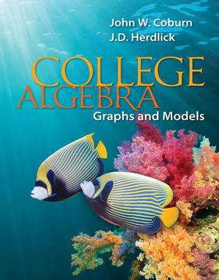 Book cover for College Algebra: Graphs and Models