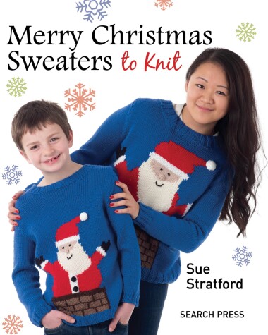 Book cover for Merry Christmas Sweaters to Knit