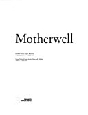 Book cover for Robert Motherwell