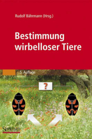 Cover of Bestimmung Wirbelloser Tiere