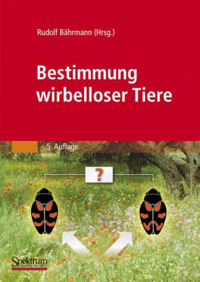 Cover of Bestimmung Wirbelloser Tiere