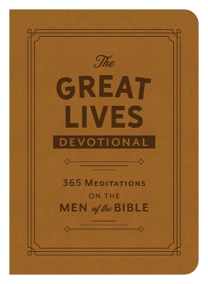 Book cover for The Great Lives Devotional