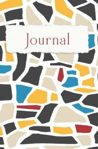 Cover of Modern Terrazzo 6 x 9 inch Journal, 200 Pages, Wide Ruled, Soft Cover