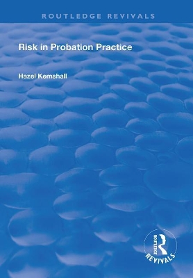 Cover of Risk in Probation Practice