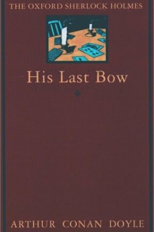 Cover of His Last Bow