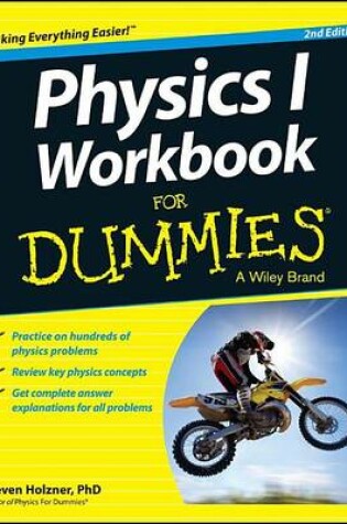 Cover of Physics I Workbook for Dummies