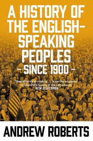 Cover of A History of the English-Speaking Peoples since 1900