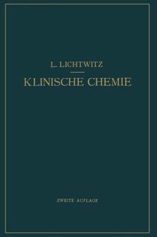 Cover of Klinische Chemie