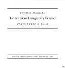 Book cover for Letter to an Imaginary Friend, Parts 3 and 4