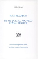 Cover of Jean Ricardou