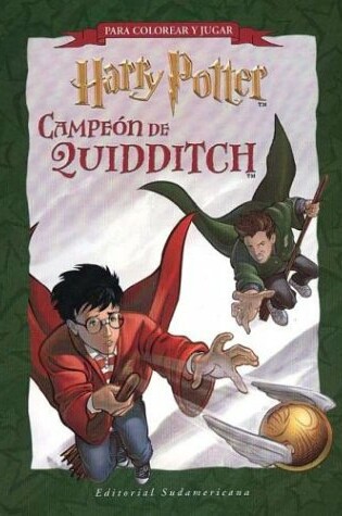 Cover of Harry Potter Campeon de Quiddi - Block Actividades