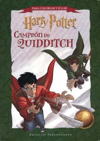 Book cover for Harry Potter Campeon de Quiddi - Block Actividades