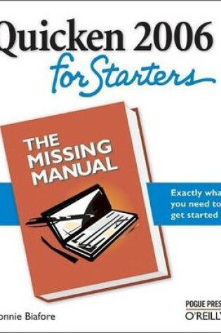 Cover of Quicken 2006 for Starters: The Missing Manual