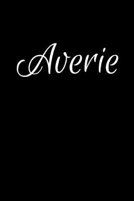 Book cover for Averie