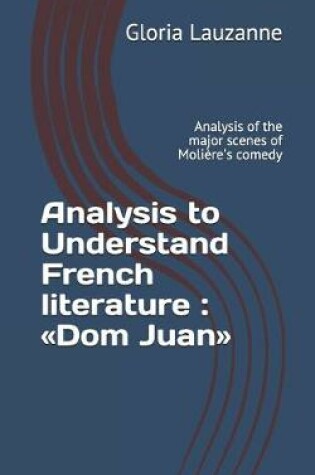 Cover of Analysis to Understand French literature
