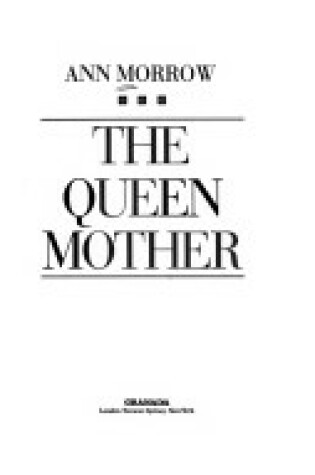 Cover of The Queen Mother