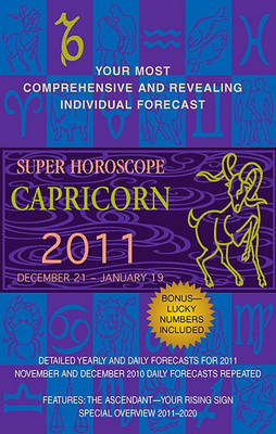 Book cover for Capricorn (Super Horoscopes 2011)