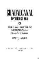 Book cover for Guadalcanal Decision at S