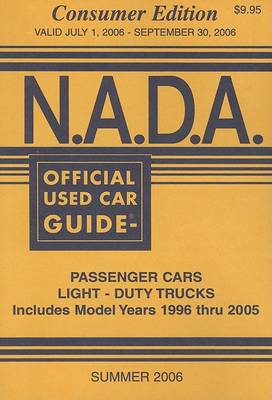 Cover of N.A.D.A. Official Used Car Guide