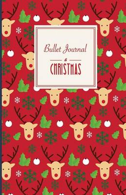 Book cover for Bullet Journal. Reindeer