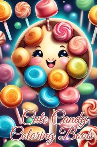 Cover of Cute Candy Coloring Book