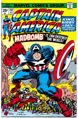 Book cover for Captain America By Jack Kirby Omnibus