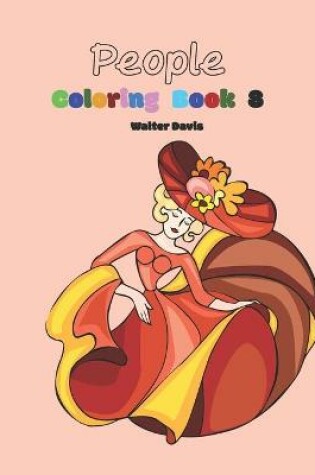 Cover of People Coloring Book 8