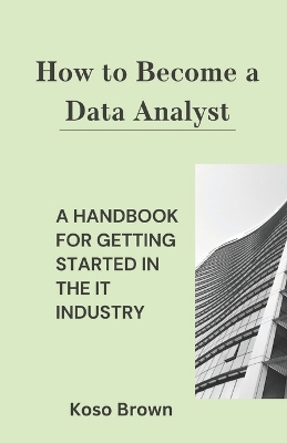 Book cover for How to Become a Data Analyst