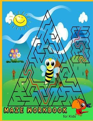 Book cover for Maze Workbook for kids