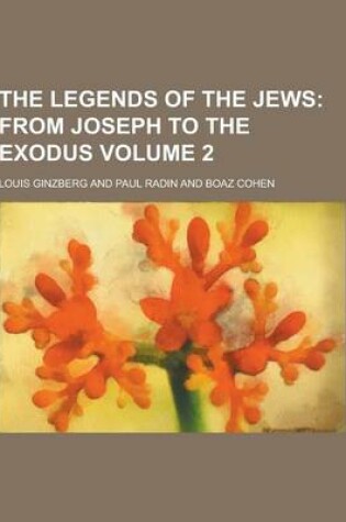 Cover of The Legends of the Jews Volume 2