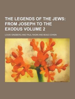 Book cover for The Legends of the Jews Volume 2