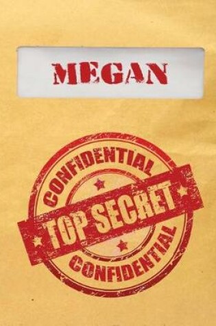 Cover of Megan Top Secret Confidential