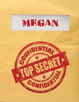 Book cover for Megan Top Secret Confidential