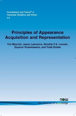 Book cover for Principles of Appearance Acquisition and Representation