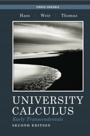 Cover of University Calculus, Early Transcendentals, Single Variable