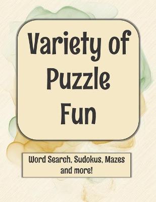 Book cover for Variety of Puzzle Fun