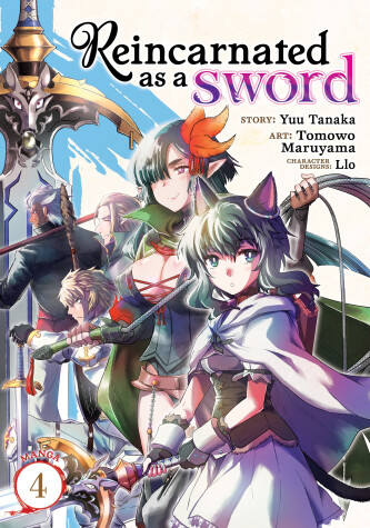 Cover of Reincarnated as a Sword (Manga) Vol. 4