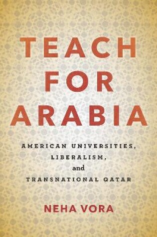 Cover of Teach for Arabia