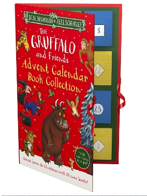 Book cover for The Gruffalo and Friends Advent Calendar Book Collection (2022)