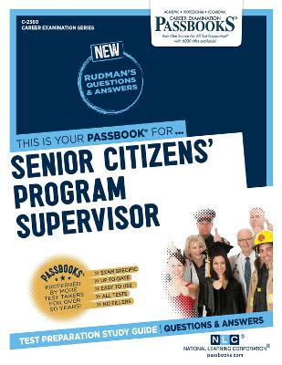 Book cover for Senior Citizensa Program Supervisor