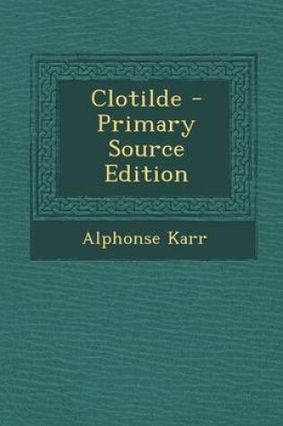 Cover of Clotilde