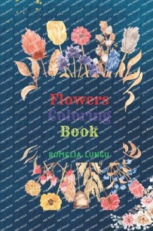 Cover of Flowers coloring book