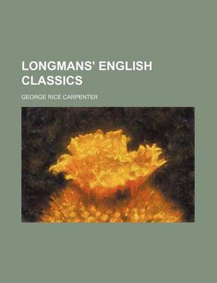 Book cover for Longmans' English Classics